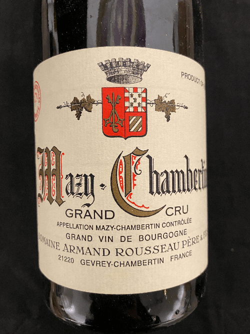Domaine Armand Rousseau Mazi Chambertin Grand Cru 2010 Red Burgundy - Hapiwine Shop