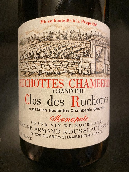 Domaine Armand Rousseau Clos des Ruchottes Monopole Ruchottes Chambertin Grand Cru 2018 Red Burgundy - Hapiwine Shop