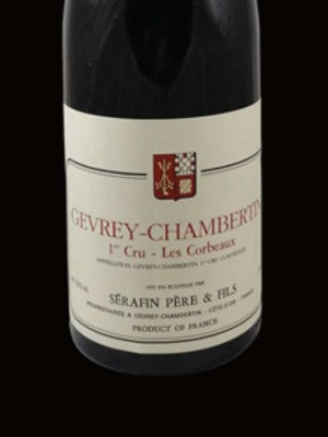 Serafin Pere & Fils Les Corbeaux Gevrey Chambertin premier cru, 2009 red burgundy- Hapiwine Shop