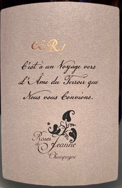 Champagne Cedric Bouchard Roses de Jeanne Creux d'Enfer Rose de Saignee 2014 - Hapiwine Shop