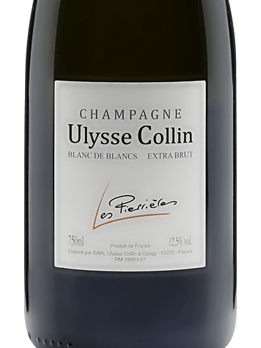 Champagne Ulysse Collin Les Pierrieres 2017 Blanc de Blancs Extra Brut White 75cl