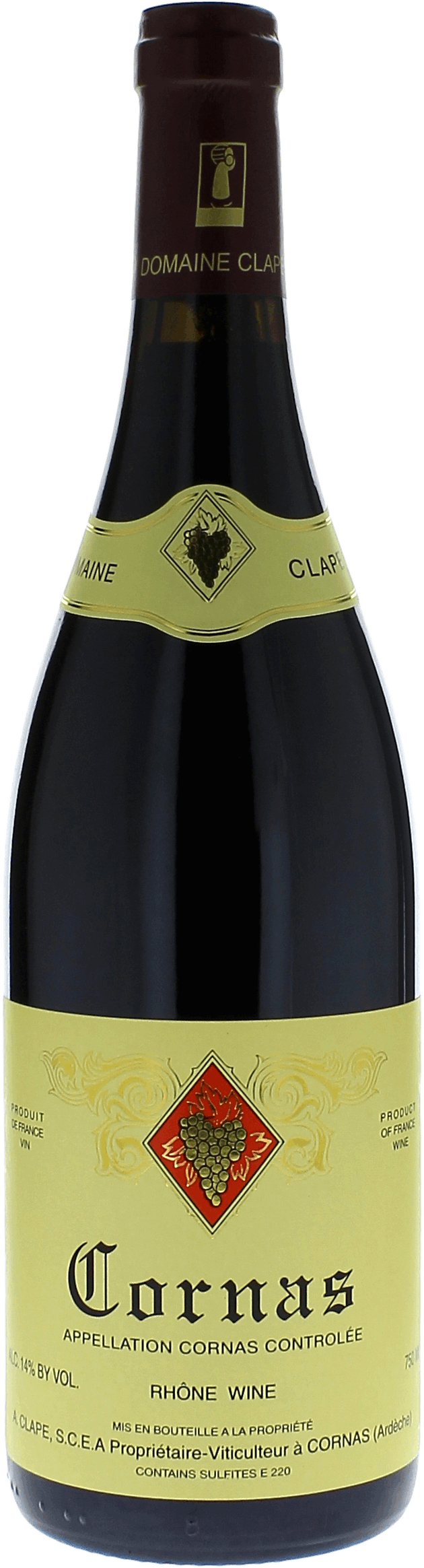 Domaine Auguste Clape Cornas 2017 Red Rhone 75cl