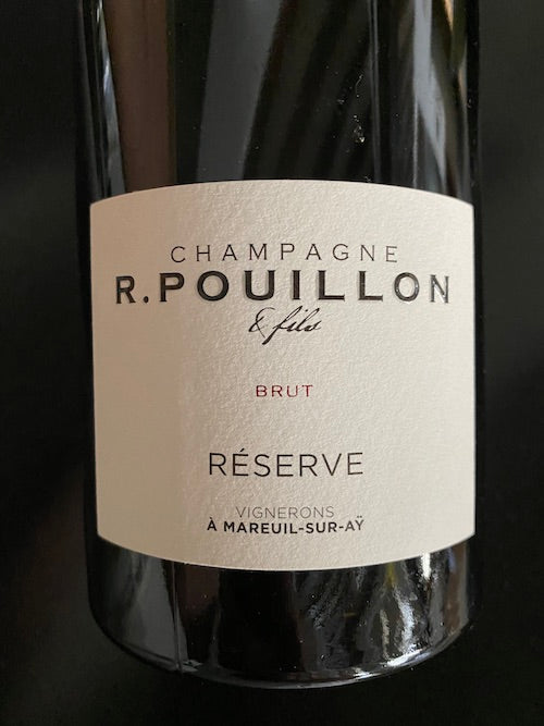 Champagne R. Pouillon Brut Reserve - Hapiwine Shop