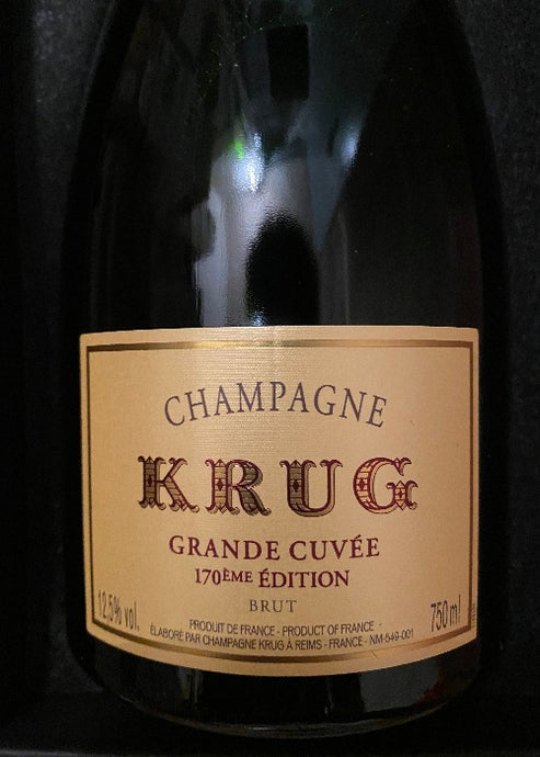 Champagne Krug, Grande Cuvée 170eme Edition Brut Blanc  - Hapiwine Shop
