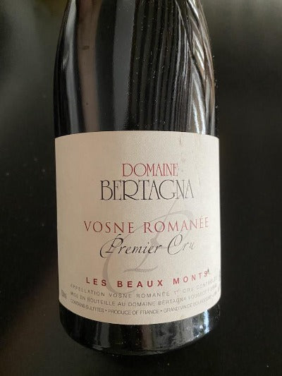 Domaine Bertagna, Vosne Romanée 1er cru Les Beaux Monts, Bourgogne, 2012 - Hapiwine Shop