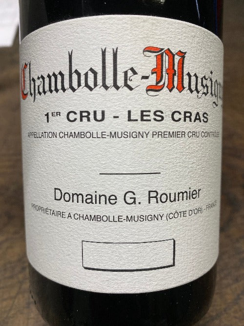Domaine Georges & Christophe Roumier Les Cras Chambolle Musigny 1er cru 2002 - Hapiwine Shop