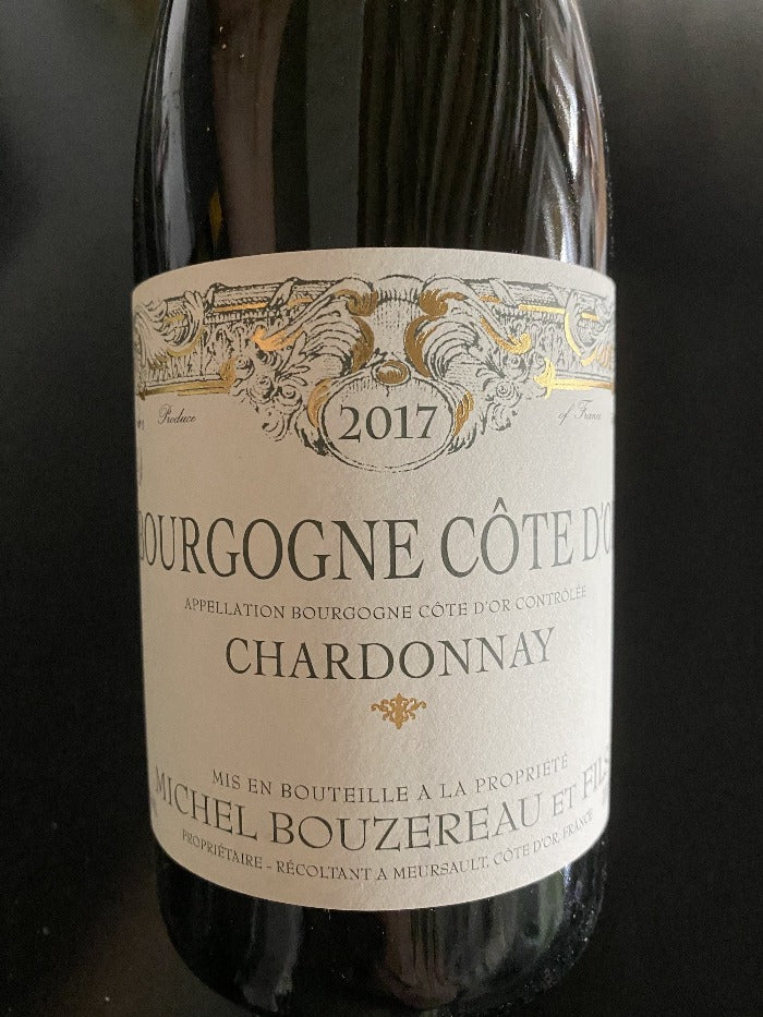 Domaine Michel Bouzereau & Fils Bourgogne Côte d'Or Chardonnay 2017 Hapiwine Shop